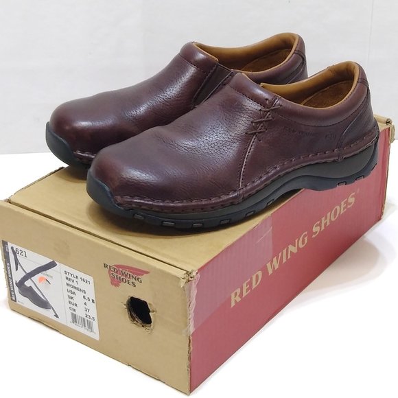 Red Wing Shoes 1621 Women Slip On US 6.5B Slip & Oil Resistant ASTM F2892-11 NIB - Picture 3 of 14